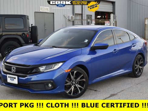 Used 2021 Honda Civic Sport image 1