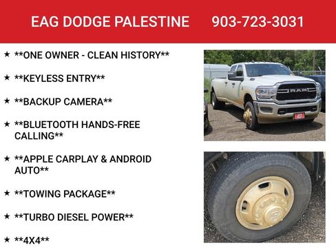 Used 2024 RAM 3500 Tradesman w/ Chrome Appearance Group AWD/4WD image 4