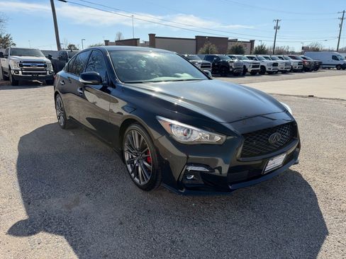 Used 2023 INFINITI Q50 Red Sport 400 w/ Black Opal Edition image 9