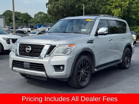 Used 2018 Nissan Armada Platinum w/ Captain Seat Package RWD image 7
