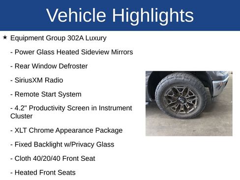 Used 2019 Ford F150 XLT w/ Equipment Group 302A Luxury image 3