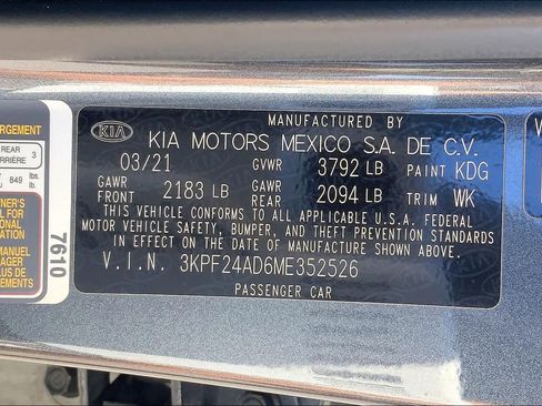 Used 2021 Kia Forte LXS FWD image 67