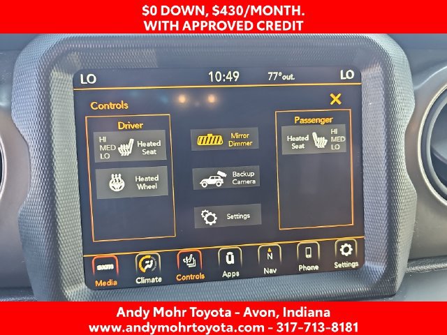 Used 2022 Jeep Wrangler Unlimited Sport AWD/4WD image 19