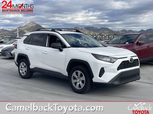 Used 2021 Toyota RAV4 LE w/ Carpet Mat Package (TMS) image 1