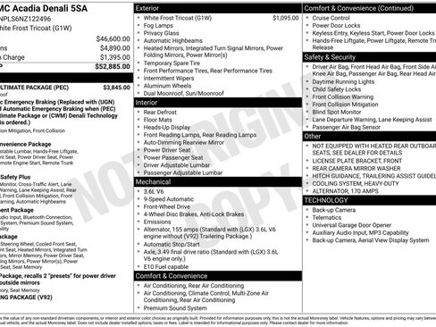 Used 2022 GMC Acadia Denali w/ Denali Ultimate Package image 30