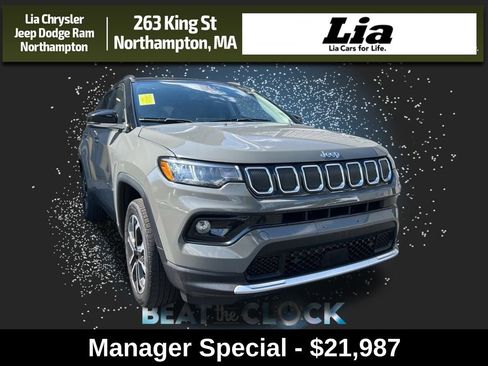 Certified 2022 Jeep Compass Limited image 1