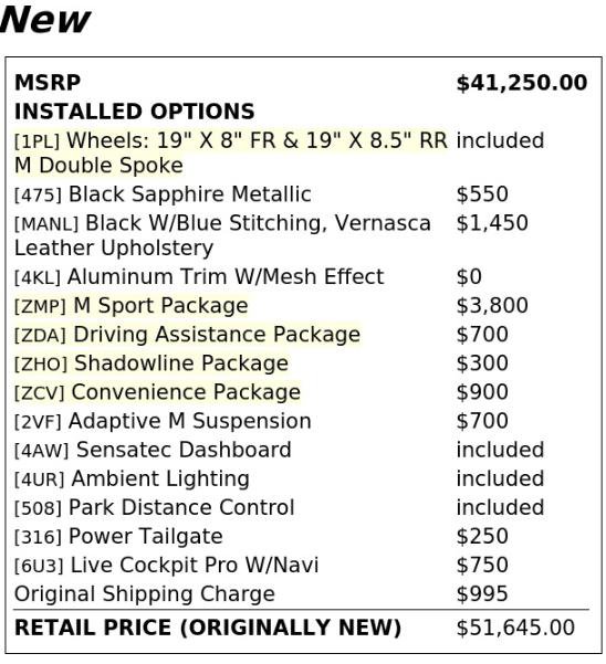 Used 2021 BMW 330i Sedan w/ M Sport Package RWD image 4