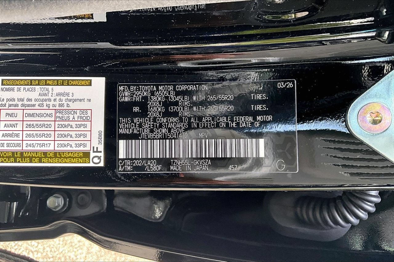 Used 2026 Toyota 4Runner Limited AWD/4WD image 16