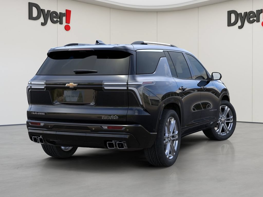 New 2025 Chevrolet Traverse High Country w/ LPO, Floor Liner Package FWD image 4