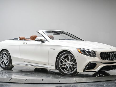 Used 2019 Mercedes-Benz S 63 AMG 4MATIC Cabriolet w/ Driver Assistance Package image 61