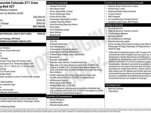 Used 2018 Chevrolet Colorado Z71 image 3