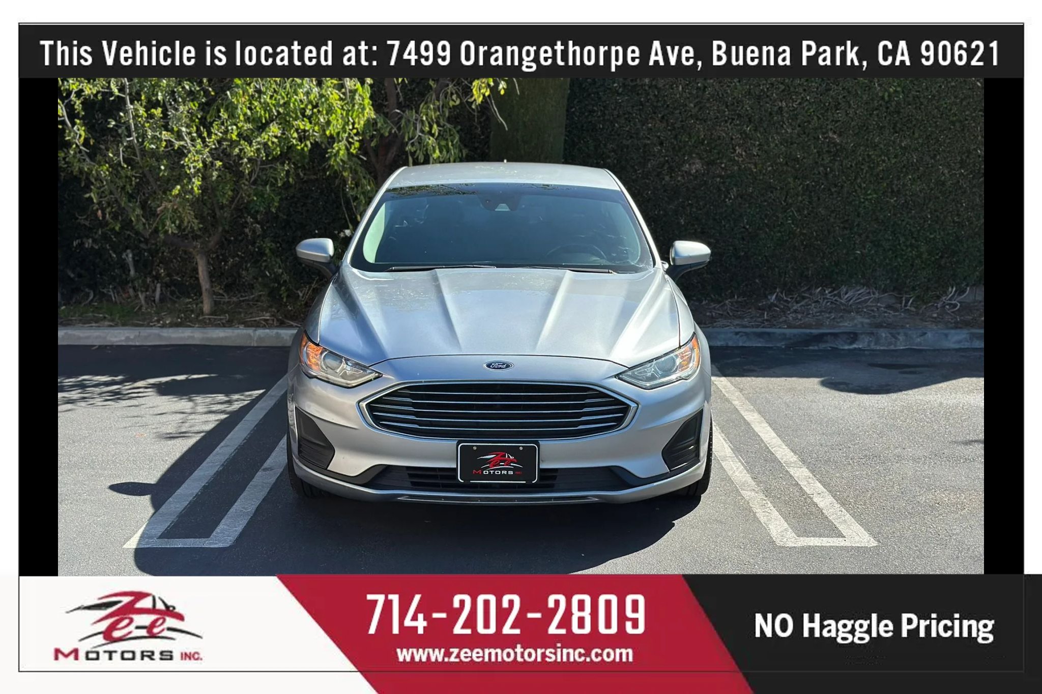 Used 2020 Ford Fusion SE FWD image 3