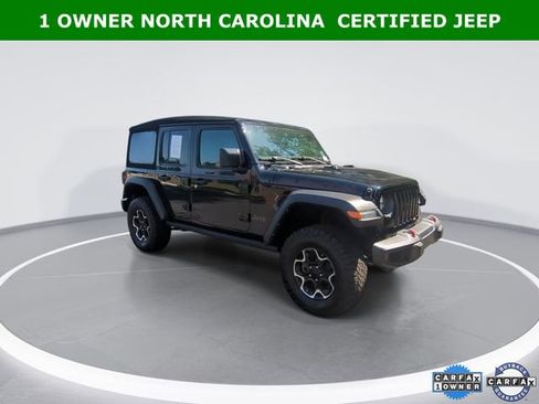 Certified 2023 Jeep Wrangler Unlimited Rubicon w/ Cold Weather Group AWD/4WD image 2
