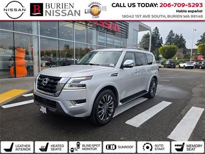 Used 2023 Nissan Armada Platinum w/ Captain's Chairs Package