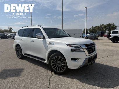 Used 2022 Nissan Armada Platinum w/ Captain's Chairs Package