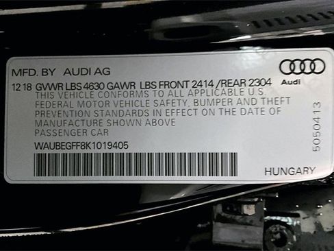 Used 2019 Audi A3 2.0T Premium w/ Convenience Package image 34