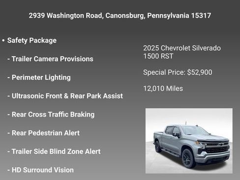 Certified 2025 Chevrolet Silverado 1500 RST w/ RST All Star Premium Package AWD/4WD image 18