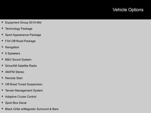 Used 2020 Ford Ranger Lariat w/ Equipment Group 501A Mid image 2