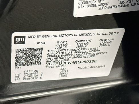 Used 2024 GMC Sierra 1500 Elevation AWD/4WD image 12
