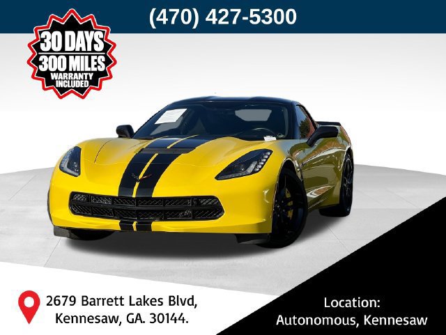 Used 2016 Chevrolet Corvette Stingray Coupe w/ 2LT Preferred Equipment Group RWD image 1