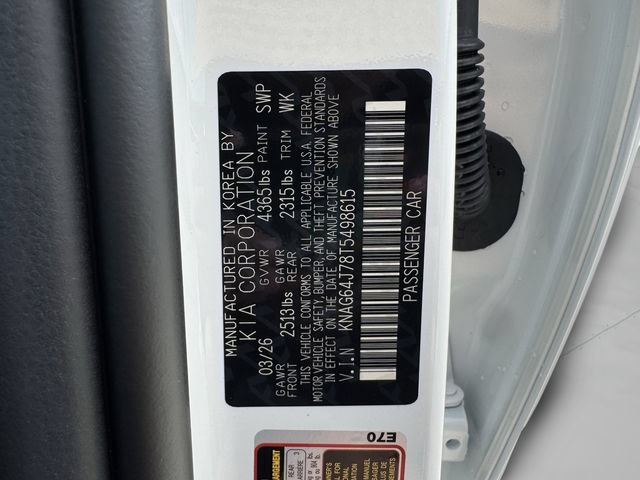New 2026 Kia K5 GT-Line w/ GT-Line Red Interior Package FWD image 38