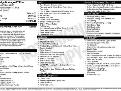 Used 2024 Dodge Durango GT AWD/4WD image 2