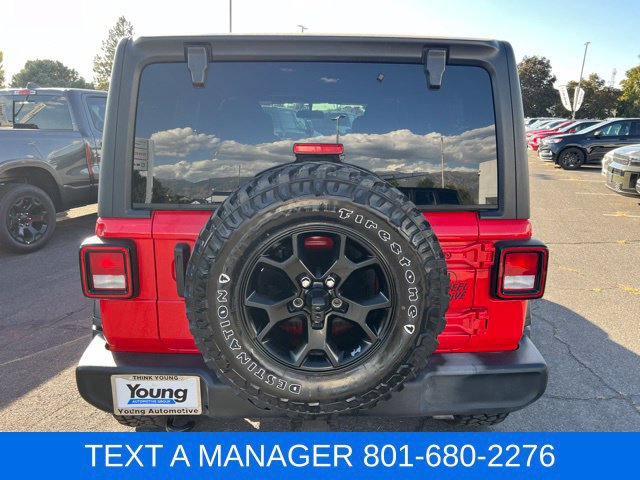 Used 2021 Jeep Wrangler Unlimited Sport AWD/4WD image 3