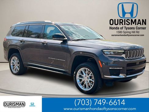 Used 2021 Jeep Grand Cherokee L Summit w/ Advanced Protech Group IV AWD/4WD image 1
