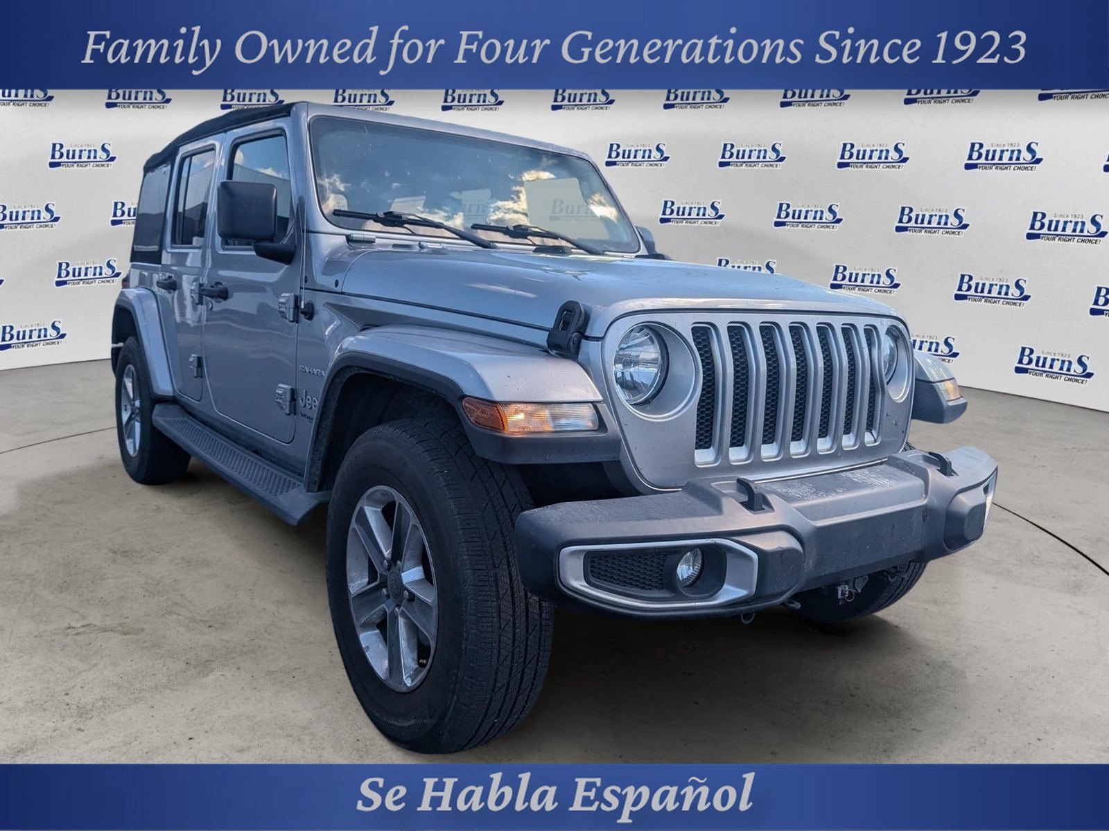 Used 2019 Jeep Wrangler Unlimited Sahara AWD/4WD image 1