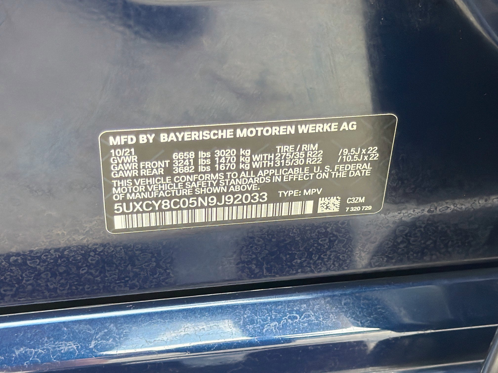 Used 2022 BMW X6 M50i w/ Executive Package AWD/4WD image 38