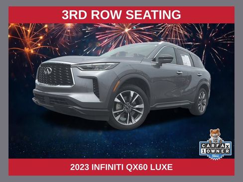 Used 2023 INFINITI QX60 Luxe w/ Vision Package FWD image 1