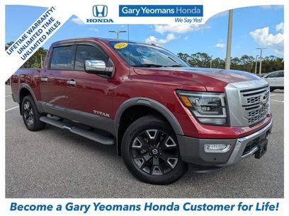 Used 2021 Nissan Titan Platinum Reserve w/ Moonroof Package