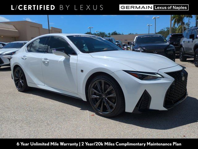 Certified 2025 Lexus IS 350 F Sport w/ Accessory Package 2 RWD image 1