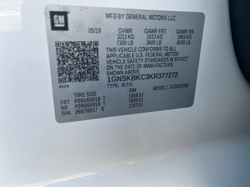 Used 2019 Chevrolet Tahoe LT AWD/4WD image 9