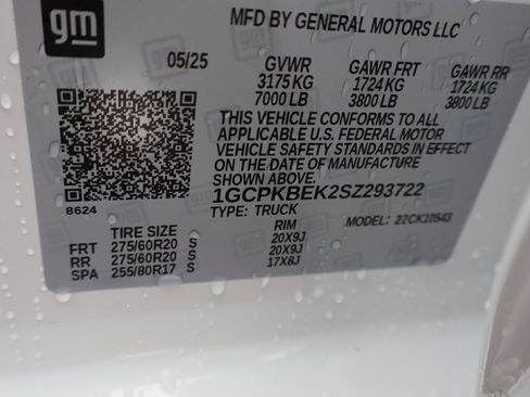 New 2025 Chevrolet Silverado 1500 Custom w/ Rally Edition image 19