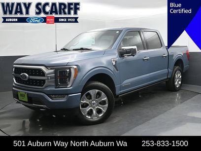 Certified 2023 Ford F150 Platinum w/ FX4 Off-Road Package