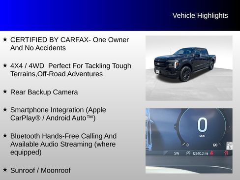 Used 2025 Ford F150 Lariat AWD/4WD image 4