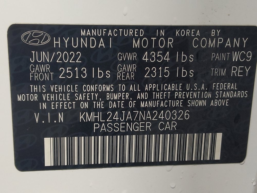 Used 2022 Hyundai Sonata SE FWD image 33