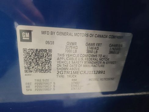 Used 2018 GMC Sierra 1500 SLE w/ SLE Value Package image 33