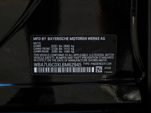 Used 2020 BMW M760i xDrive AWD/4WD image 52