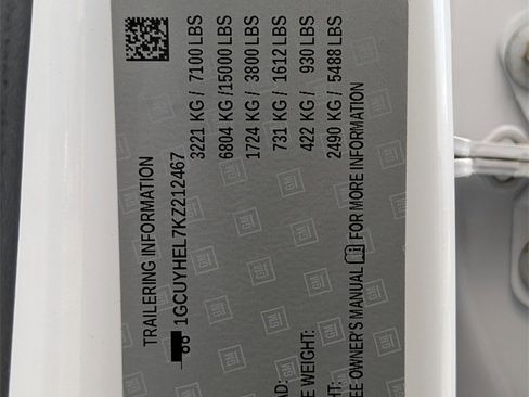 Used 2019 Chevrolet Silverado 1500 High Country w/ Trailer Camera Package image 31