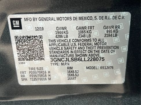 Used 2020 Chevrolet Trax LT w/ Driver Confidence Package FWD image 27