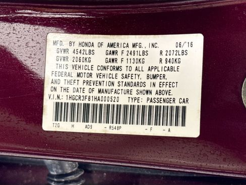 Used 2017 Honda Accord EX-L image 41