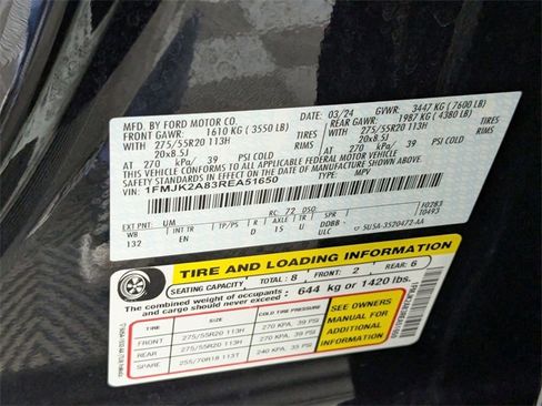 Used 2024 Ford Expedition Max Limited image 40