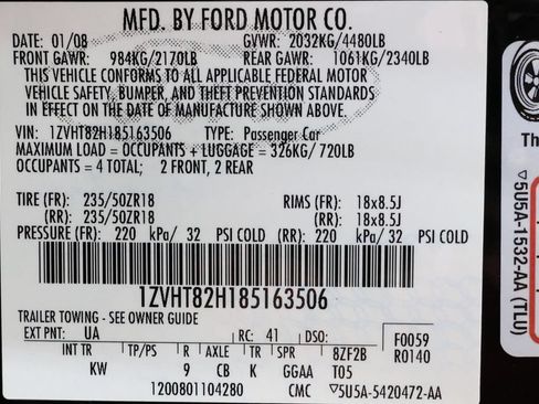 Used 2008 Ford Mustang GT Premium RWD image 77