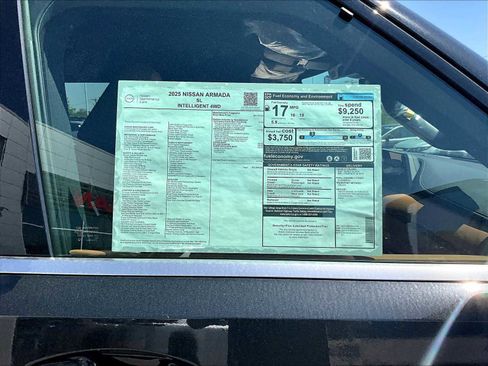 New 2025 Nissan Armada SL w/ Captain's Chari Seat Package image 17