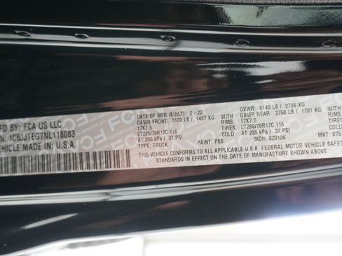 Used 2022 Jeep Gladiator Mojave w/ LED Lighting Group AWD/4WD image 34