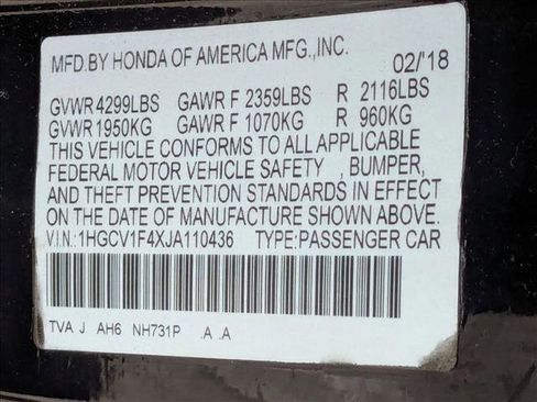 Used 2018 Honda Accord EX image 25