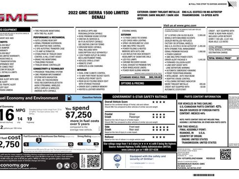 Used 2022 GMC Sierra 1500 Denali w/ Denali Premium Package image 4
