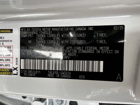 Certified 2025 Lexus RX 350 Premium Plus image 49